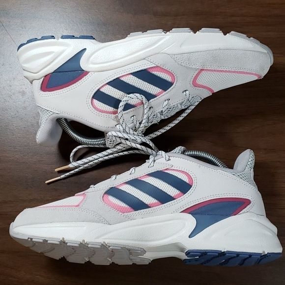 Adidas WMNS 90's Valasion Tech Ink Running Shoes - Picture 4 of 7